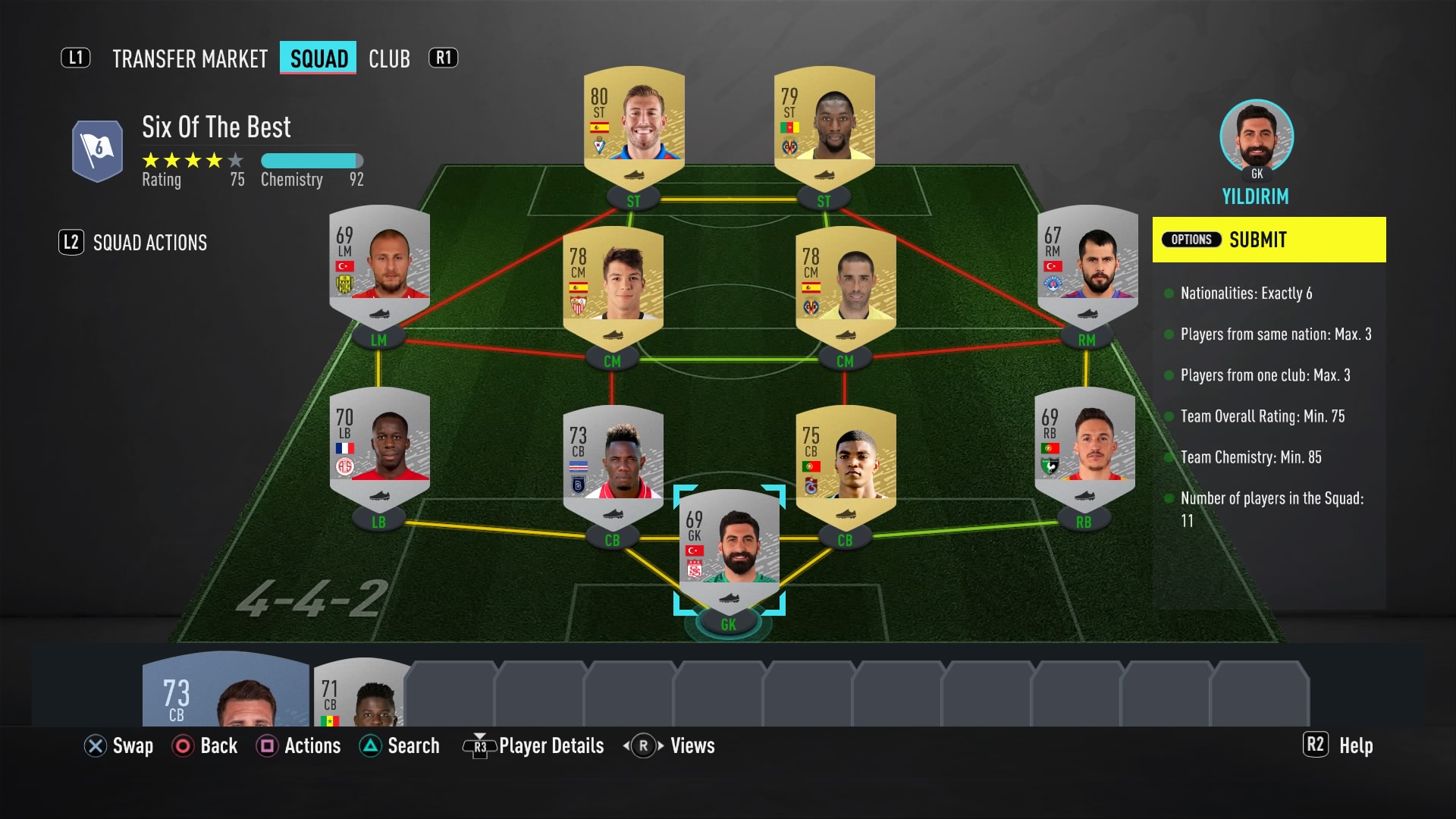 FIFA 20 Six Of The Best SBC A cheap solution to complete the Squad