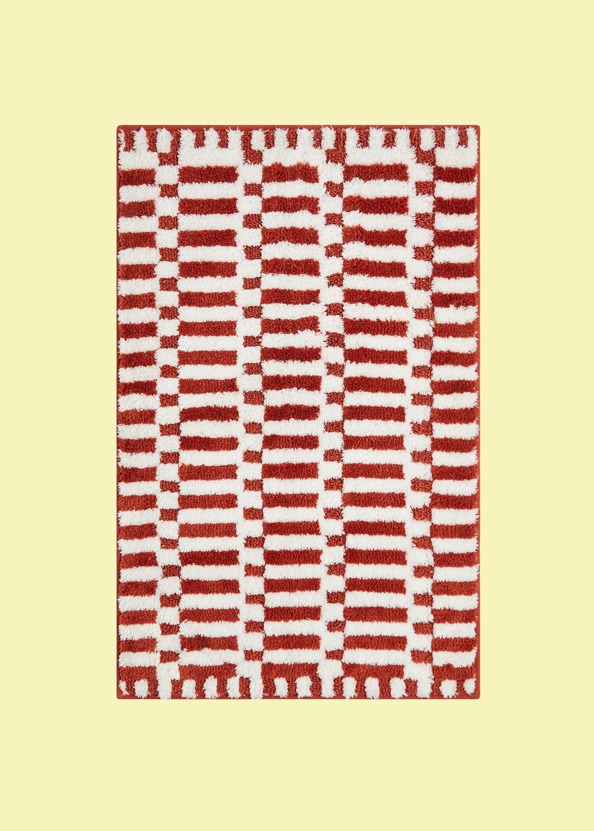 M&S, Cotton Blend Geometric Quick Dry Bath Mat