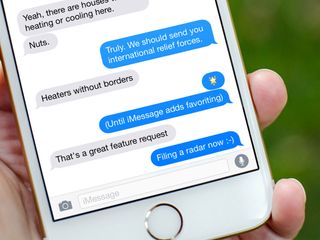 iMessages on iPhone