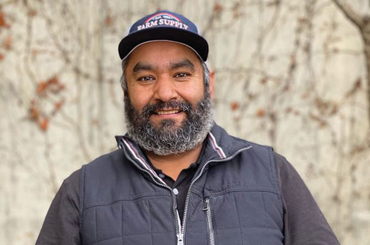 Aron Nevarez, vineyard manager and head viticulturist for Denner and McPrice Myers