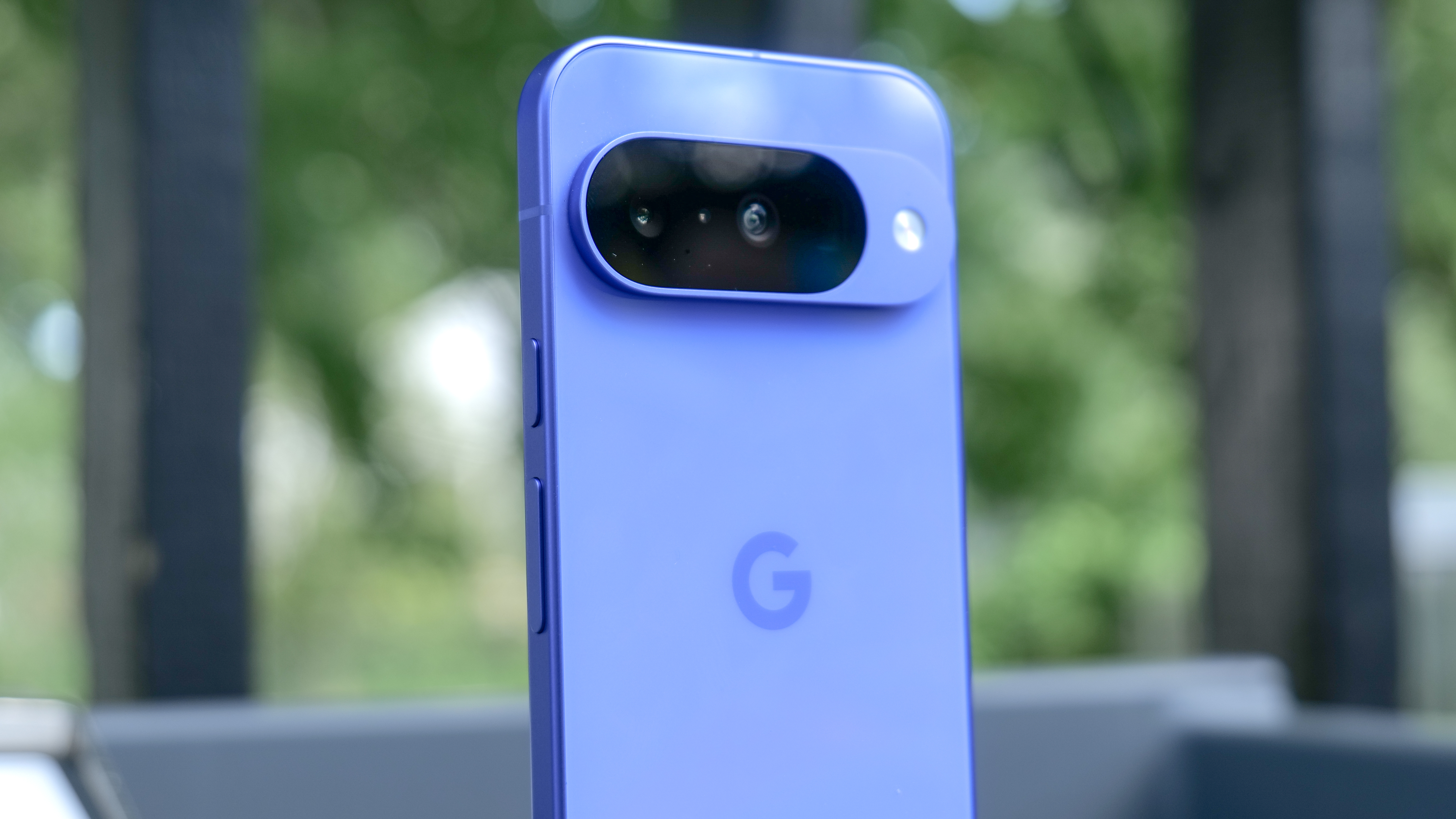 Google Pixel 10 in the hand.