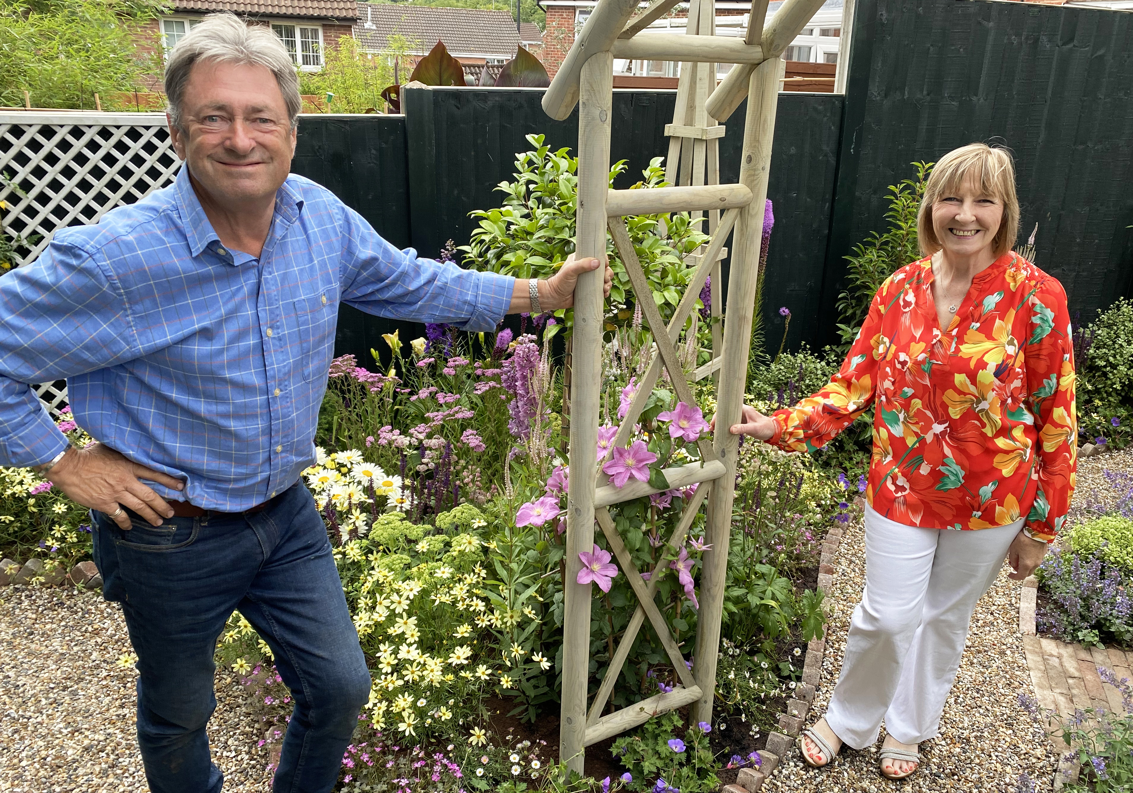 TV tonight Alan Titchmarsh hosts Love Your Cottage Garden.