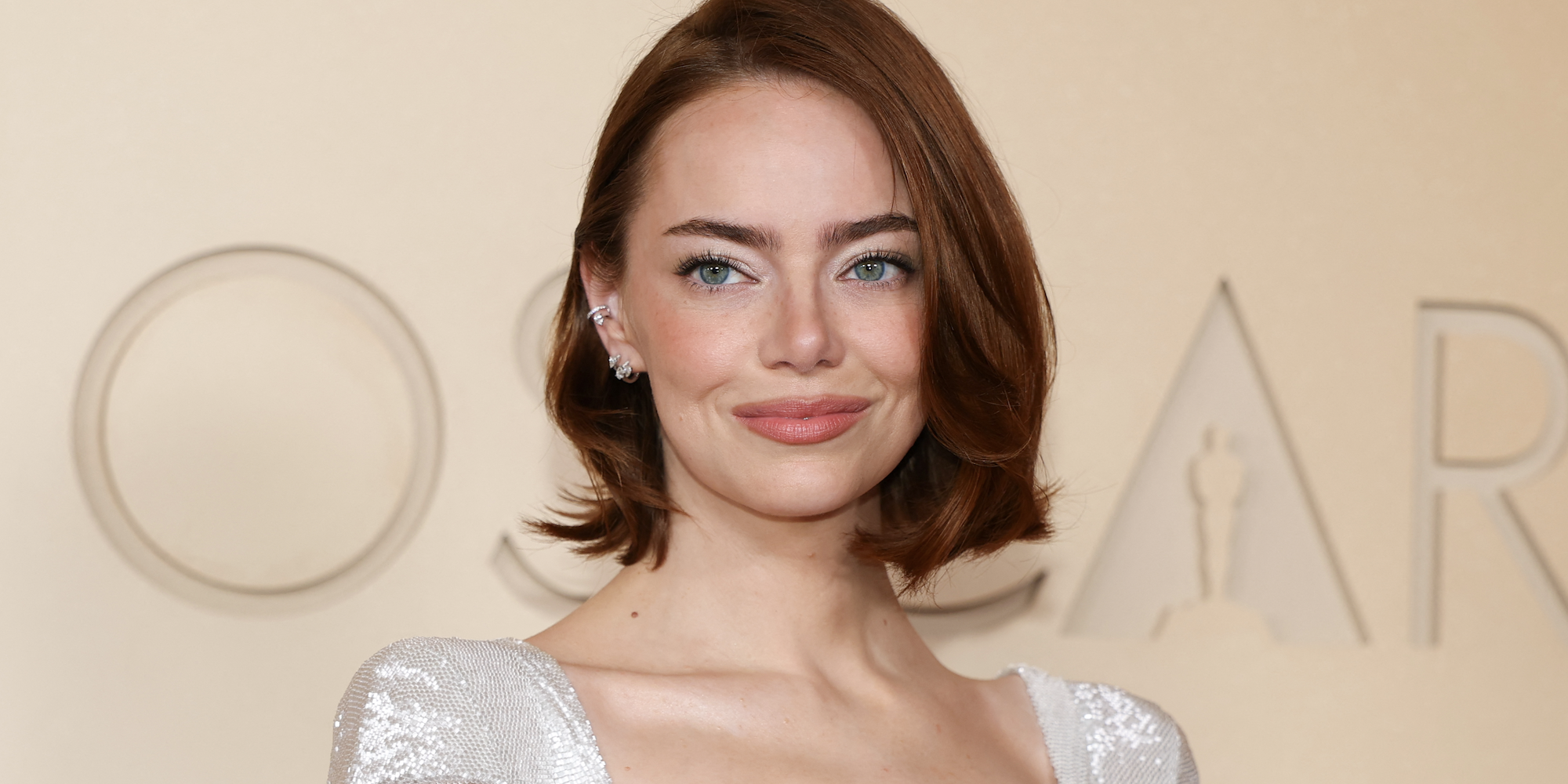 Emma Stone attends the 98th Oscars at Dolby Theatre on March 15, 2026 in Hollywood, California.