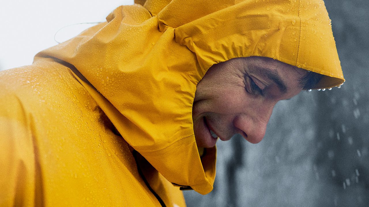 Climbers wearing The North Face FUTURELIGHT Summit Series Papsura Jackets