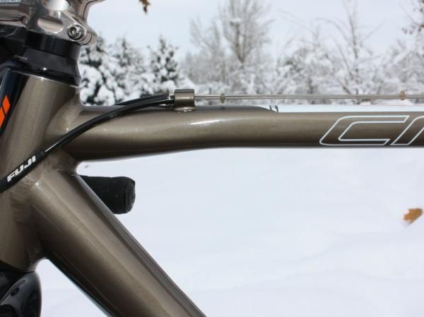 Tube shaping on the Cross RC is notably aggressive in areas.