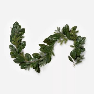 Magnolia and pine garland