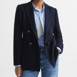 Reiss Double Breasted Blazer
