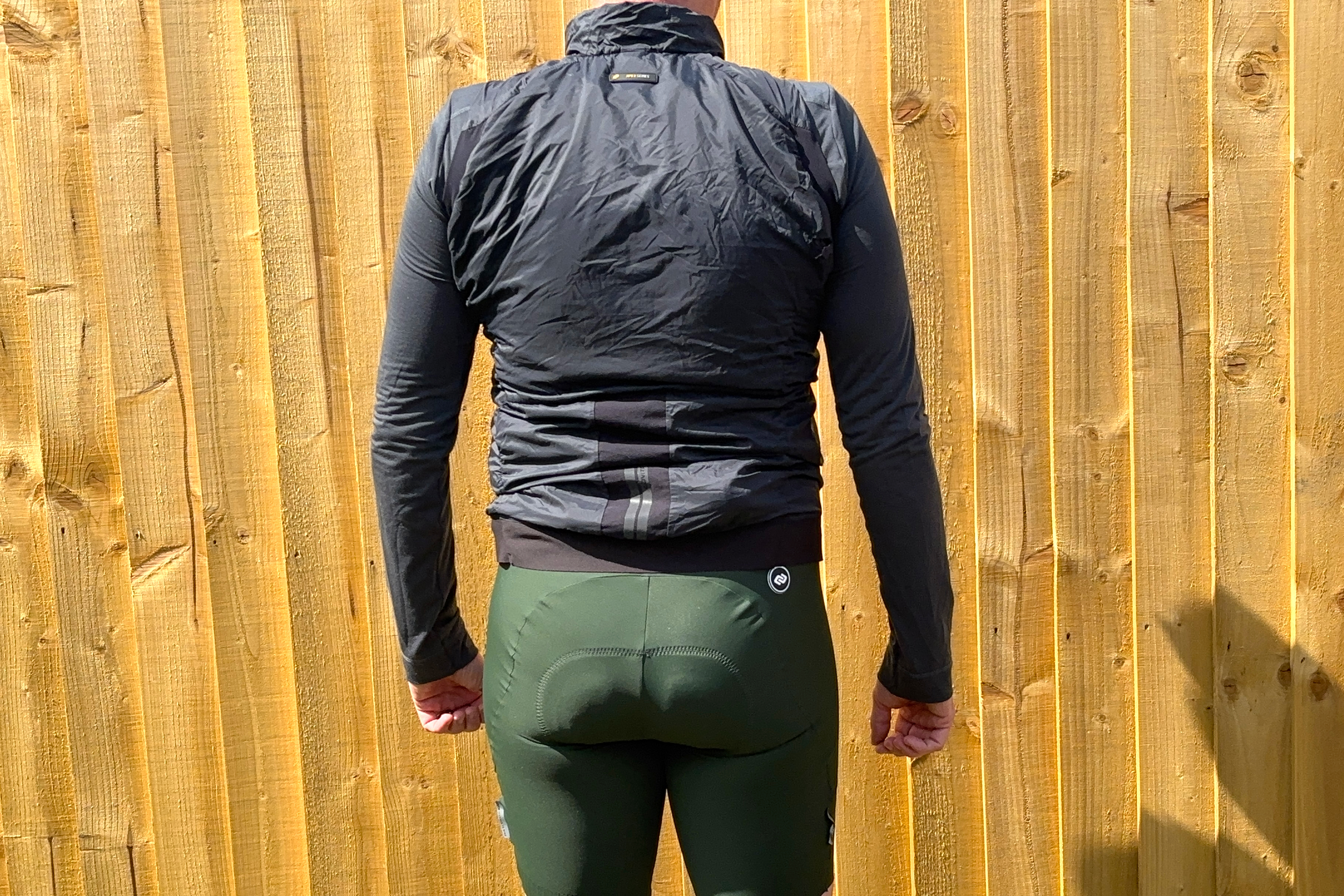 The Ciovita Gilet from the rear