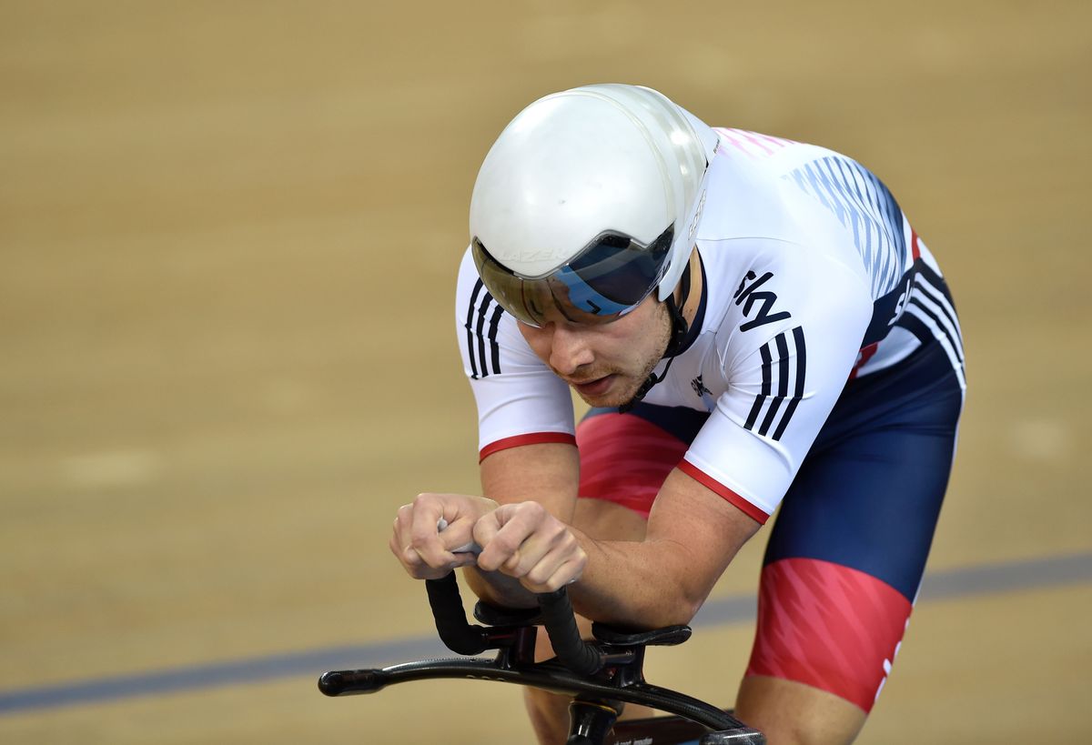 Owain Doull (Great Britain) qualified for the bronze medal final