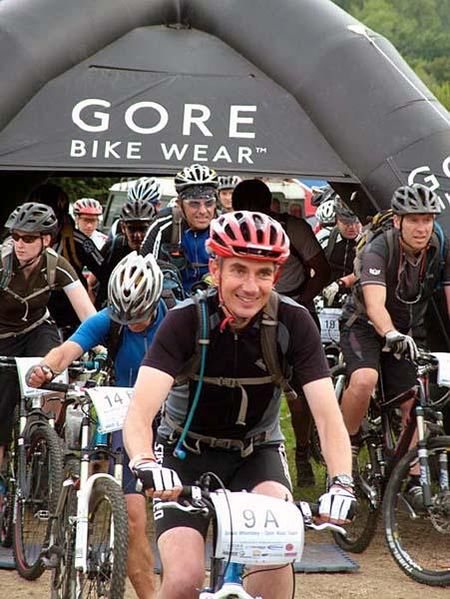 The start was run in good weather.