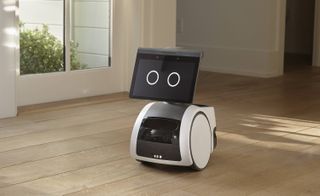 Amazon Astro robot in a home