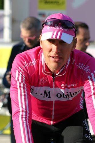 Axel Merckx (T-Mobile) at the start