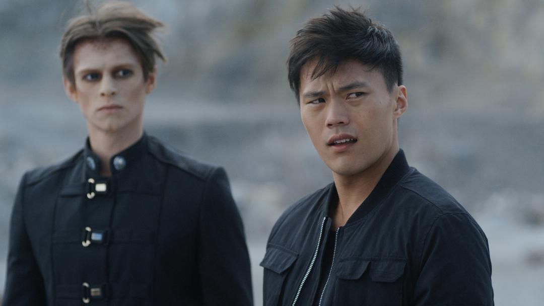 A still from CW's new sci-fi series "Pandora."