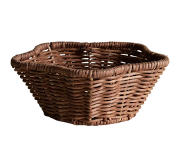 Small scallop rattan trinket bowl, M&amp;amp;S