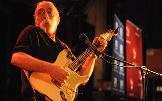 Jeff "Skunk" Baxter performs at the Troubadour Club in West Hollywood, Los Angeles on May 3, 2010