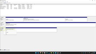 Windows disk management tool