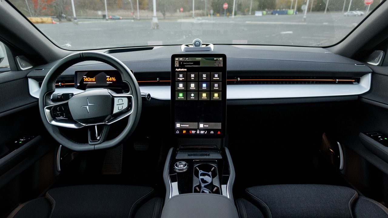 2025 Polestar 3 test drive.
