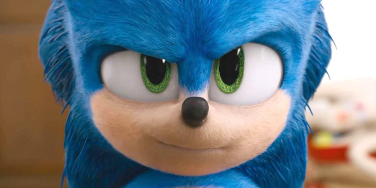 Sonic the Hedgehog looks skeptical you will really see him in the theater