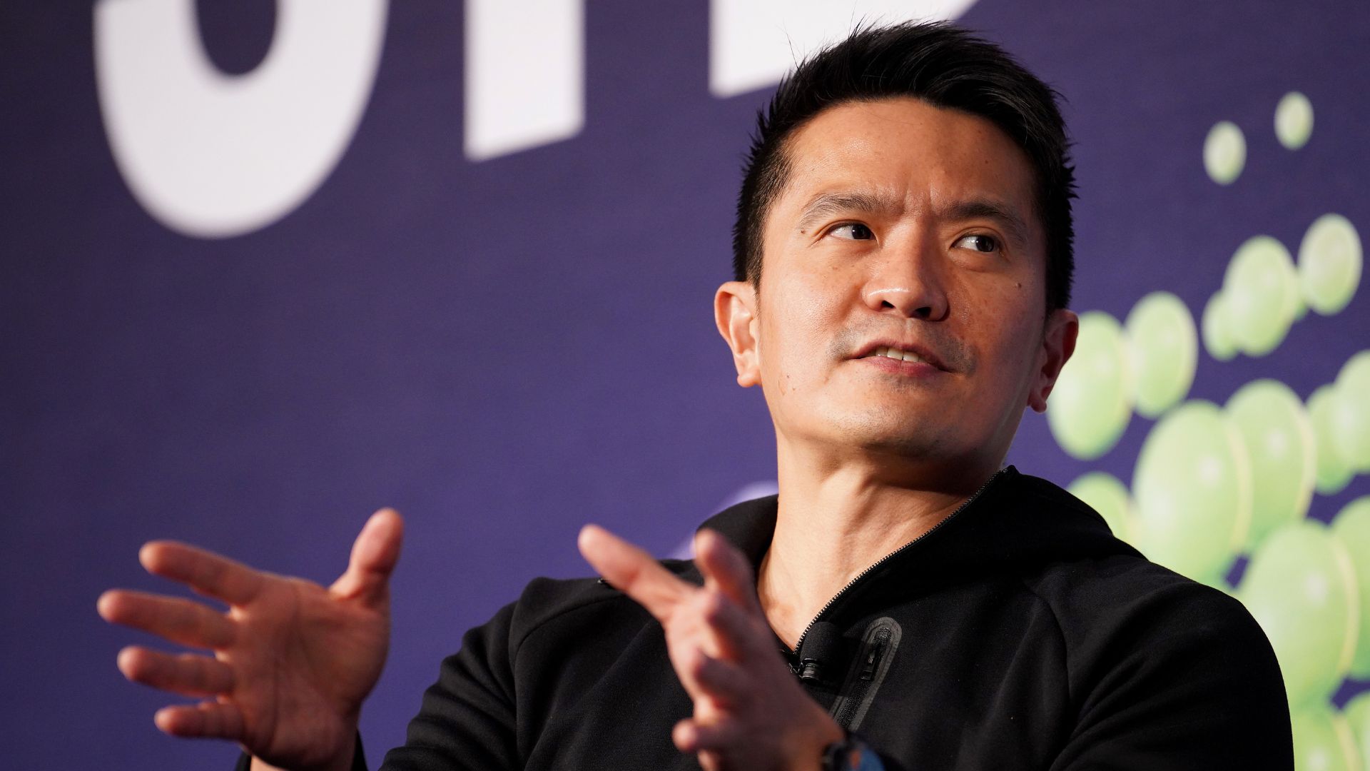 SYDNEY, AUSTRALIA - OCTOBER 16: Min-Liang Tan, CEO of Razer Inc. speaks during a conference at SXSW Sydney on October 16, 2024 in Sydney, Australia. 