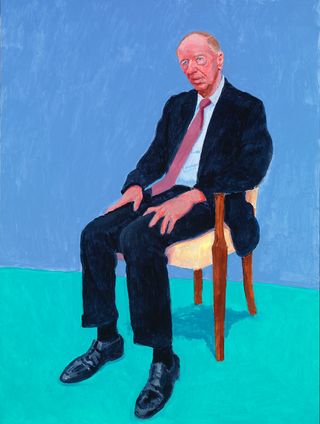 Portrait in exhibition