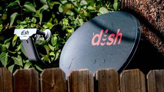 A Dish Network satellite dish