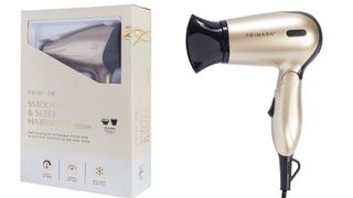 primark smooth and sleek gold hair dryer