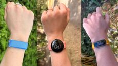 Grace Walsh wearing the best Fitbits, including Google Fitbit Air, Fitbit Inspire 3, and Pixel Watch 5