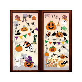 Halloween window stickers