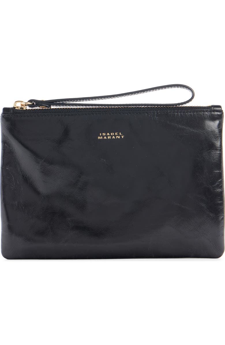 Mino Leather Pouch Clutch