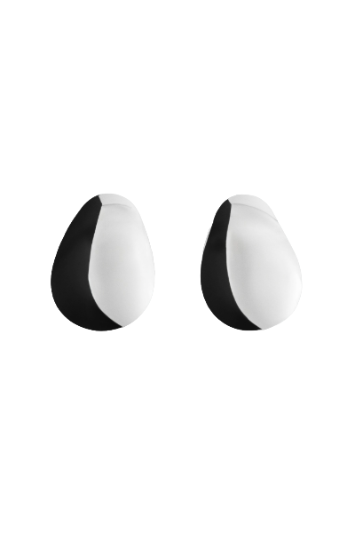 MANGO, Maxi Oval Design Earrings