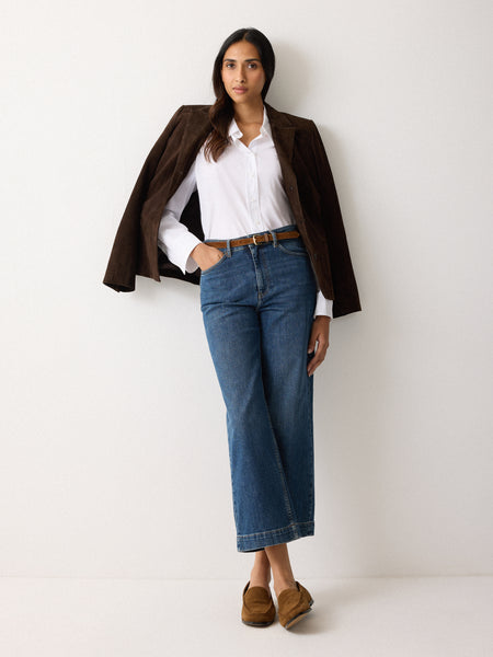 Cotton Poplin Shirt | White