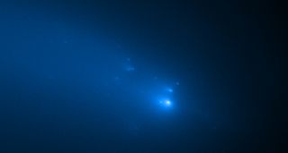 This Hubble Space Telescope image of comet C/2019 Y4 (ATLAS) was taken on April 23, 2020.
