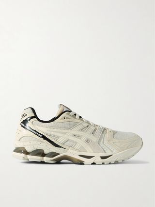 Gel-Kayano 14 Sneakers aus Canvas und Leder mit Gummifutter