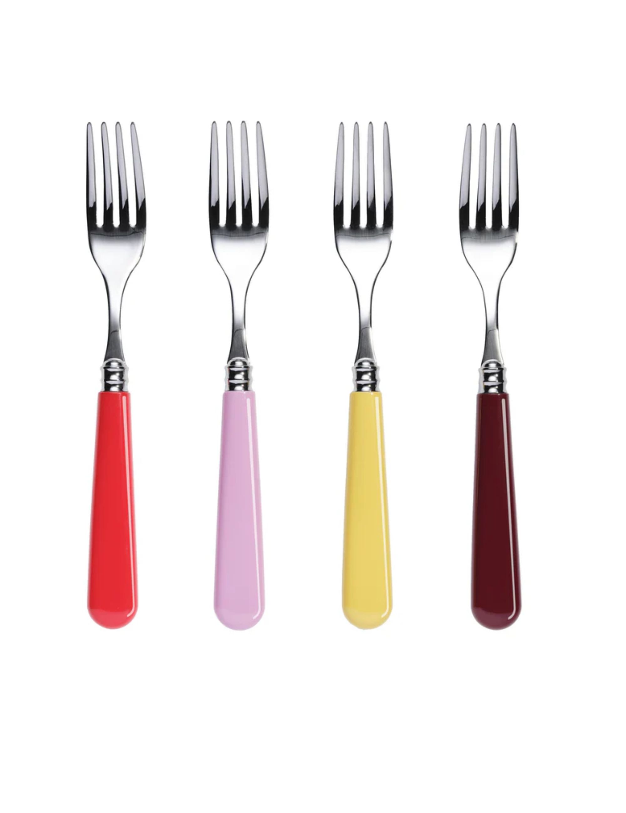 12 Piece Cutlery Set, Reds