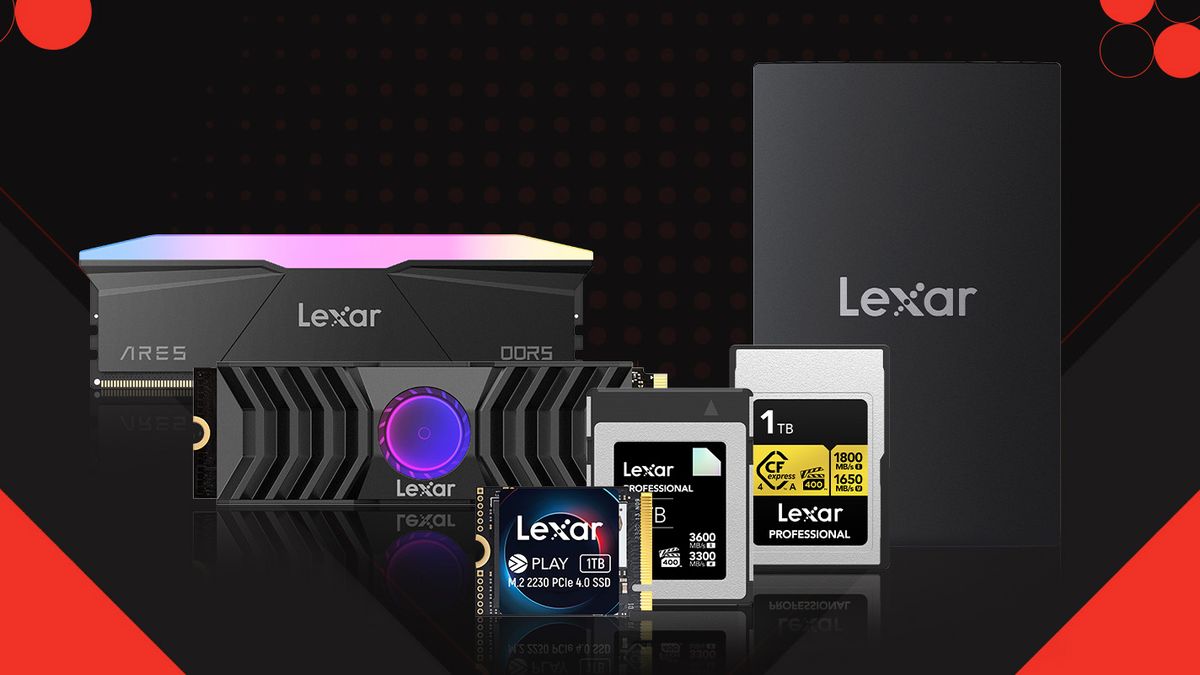 Lexar CFexpress cards CES 2024