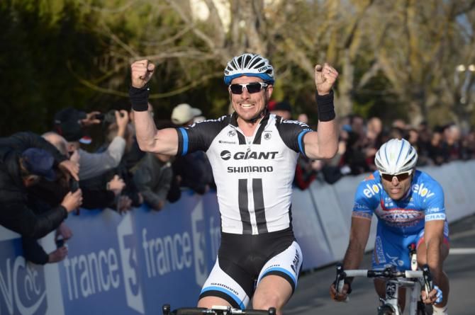 John Degenkolb (Giant-Shimano) opens his account for 2014 with a victory in the opening stage at Tour M&eacute;diterran&eacute;en