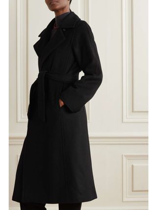 Manuela Belted Camel Hair Coat