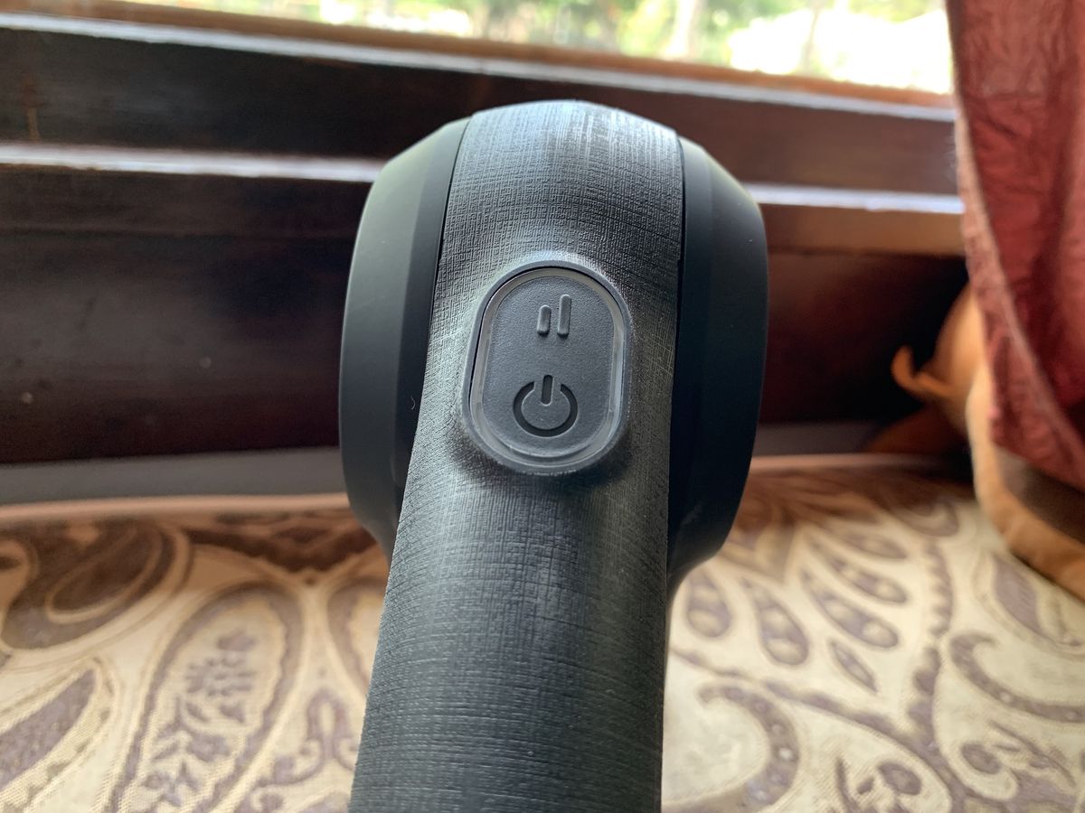 Theragun G3PRO power button and speed adjust