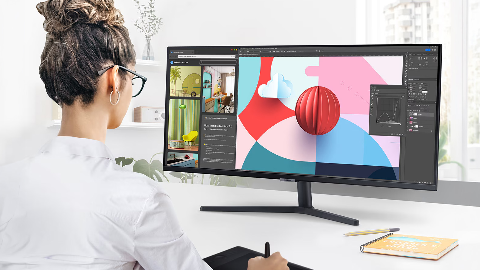 Samsung ViewFinity S50GC ultrawide monitor