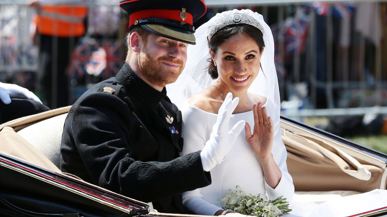 royal wedding Prince harry Meghan Markle carriage