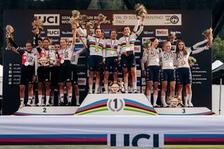 UCI Mountain Bike World Championships: Italy comes from behind to claim team relay