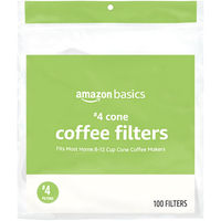 Amazon Basics Number 4 Cone Coffee Filters | $2.85 at Amazon (save 15%)