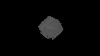 The Hayabusa2 spacecraft has been slowly lowering itself toward the surface of an asteroid called Ryugu, capturing this image with its navigation camera on Feb. 21, 2019.
