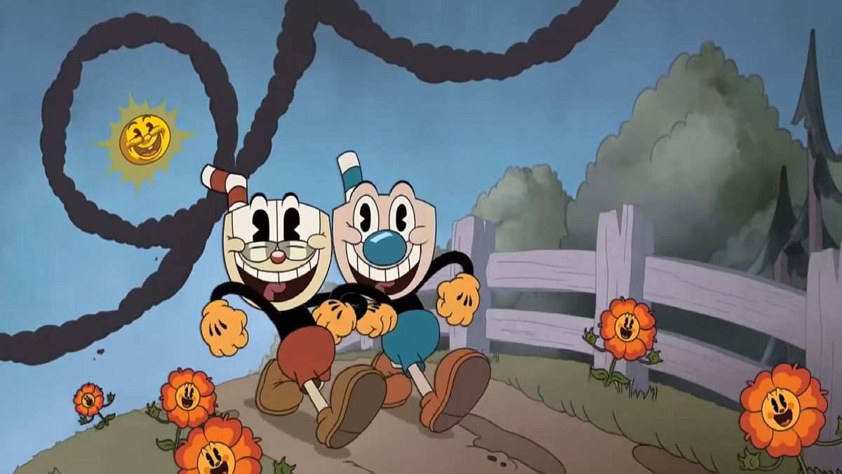 Cuphead Netflix cartoon Mugman release date trailer