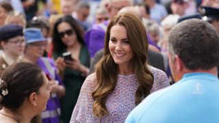 Kate Middleton public - Catherine, Duchess of Cambridge attends Cambridgeshire County Day at Newmarket Racecourse during an official visit to Cambridgeshire on June 23, 2022 in Cambridge, England.