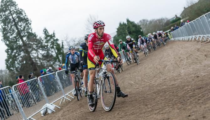Ian Field on his way to another British title.