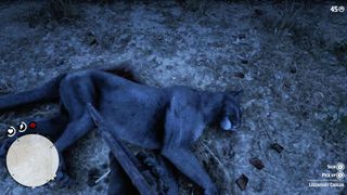 Red Dead Redemption 2 legendary animals - legendary cougar