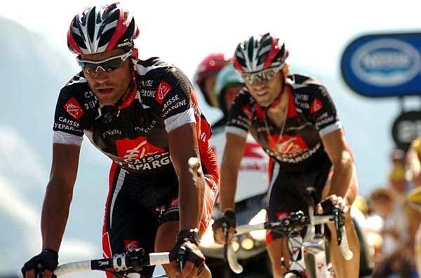 The Caisse duo of Pereiro (front) and Valverde.