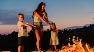 best campfire songs: family at the fire