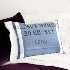 french linen cushion